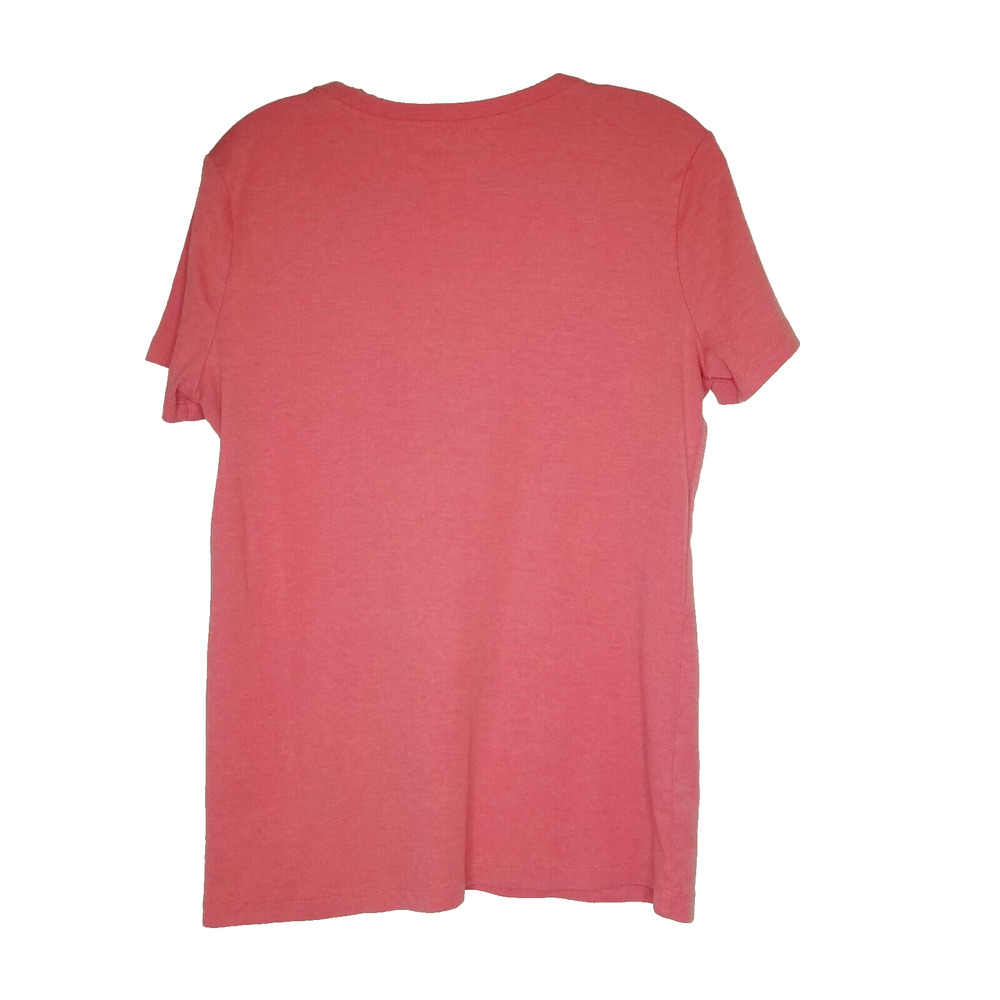Eddie Bauer Women’s XL T-shirt Crew Neck Spiced Coral Pink Tee - Picture 4 of 7
